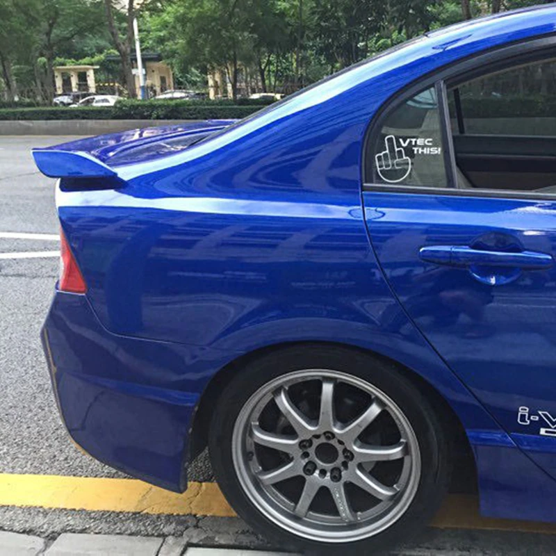 Для HONDA civic спойлер 2006-2011 CD высокое качество ABS Материал заднее крыло автомобиля