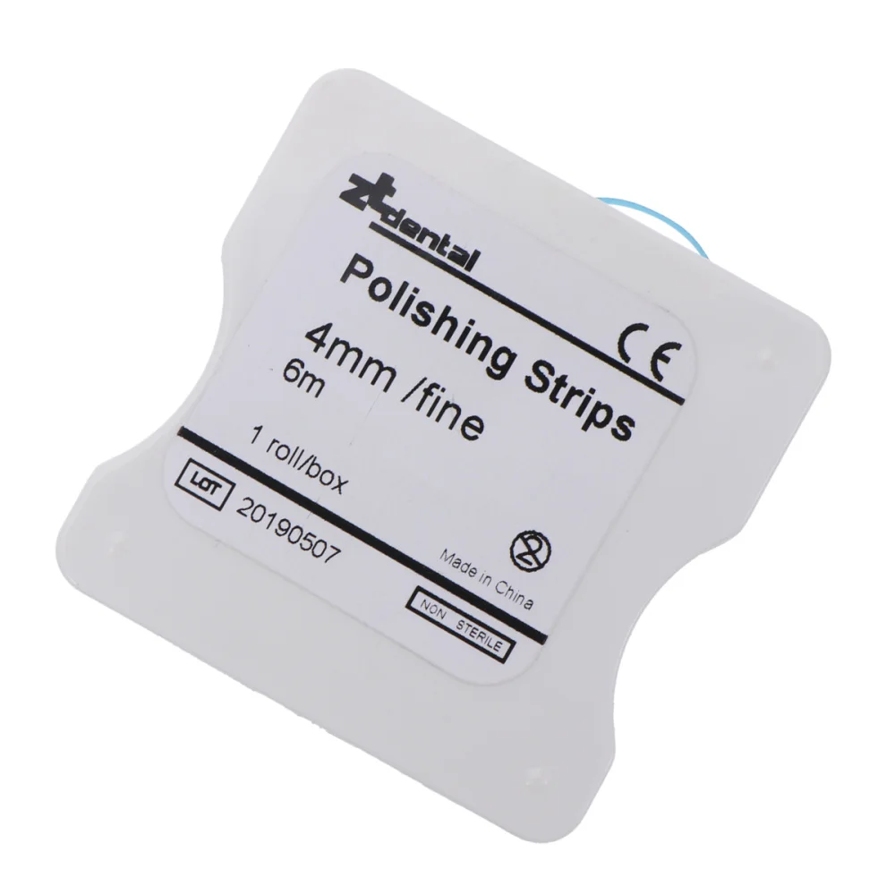 

1 Box Polishing Strip Resin Tooth Interdental Sanding Grinding Whitening Teeth Surface Dentistry Supplie Tool (Blue)