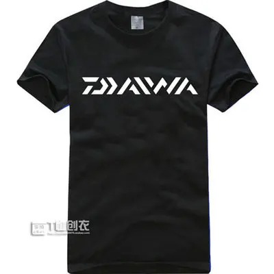 

DAIWA Fishing T Shirt 2020 New Cotton Short Sleeve Quick Dry Breathable Angler Outdoor Sun Protective UV Blocking Sport Cloth