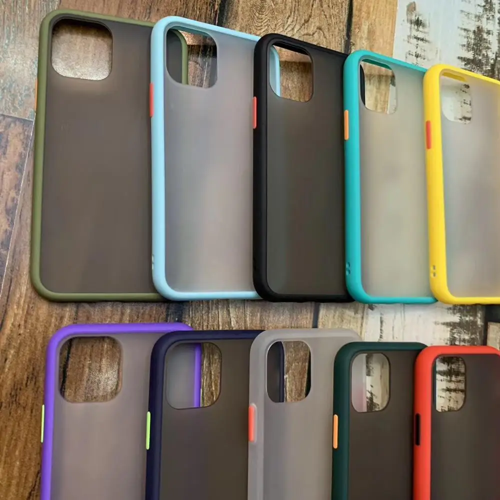 Кожаный чехол для телефона iPhone 6S 7 8Plus X XR XS Max i11 Pro max Мягкая матовая задняя крышка