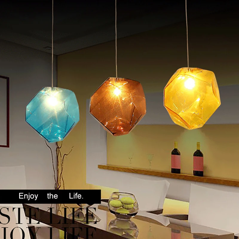 Modern LED Ceiling Lamp Super Bright Folding Bulb Pendant Light For Living Room Bedroom Dining Creative Home Lighting | Лампы и