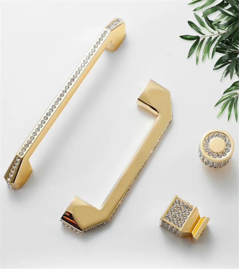 KK & FING европейская роскошная ручка с бриллиантами и кристаллами яркий золотой