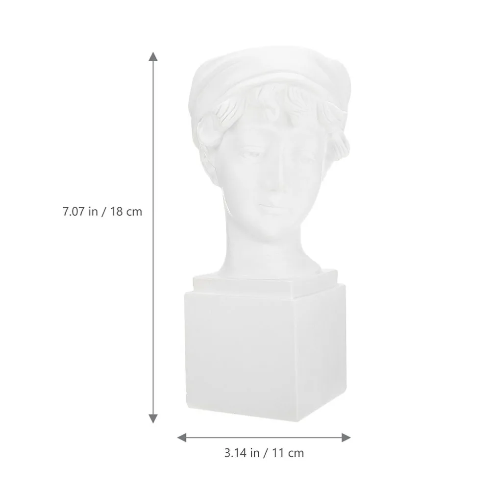 

1Pc Nordic Statue Planter Creative Plant Pot Pretty Succulent Planter White