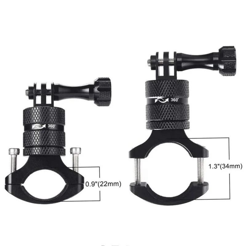 Алюминиевое Крепление на руль велосипеда вращающаяся 360 градусов стойка для