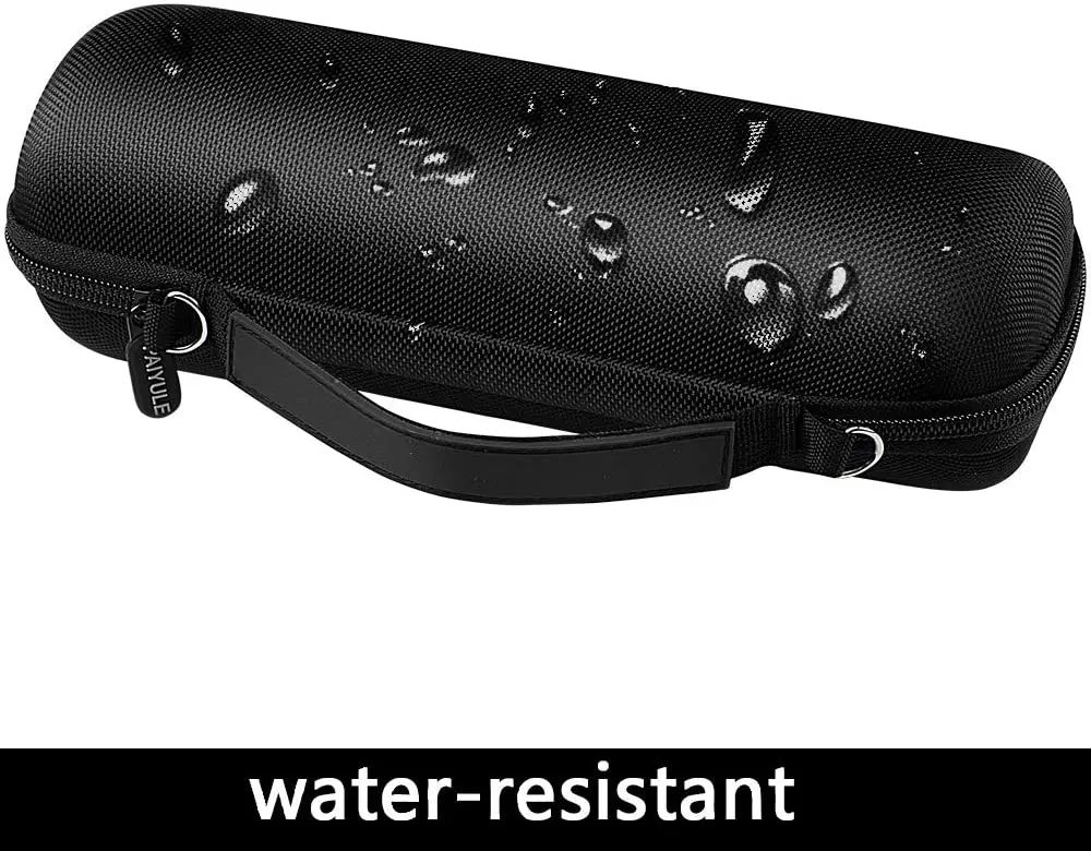Case Compatible for JBL Flip 5 4 Waterproof Portable Bluetooth Speaker Fits USB Cable and Adapter - Black | Дом и сад