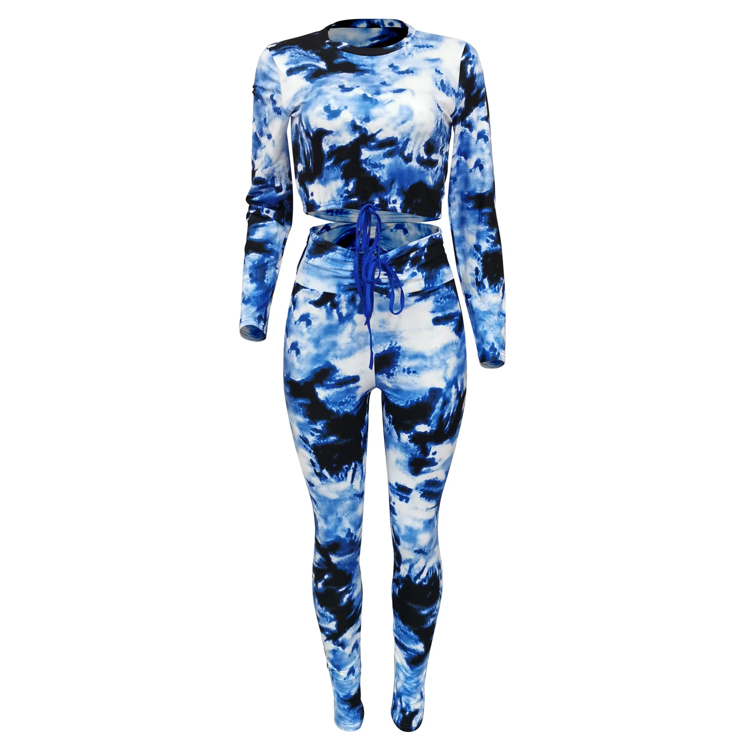 

Winter Set Woman 2 Piece Tie Dye Set Sweatsuit Tenue De Sport Femme Conjunto Invierno Mujer Womens Tracksuit Set Jogger Outfits