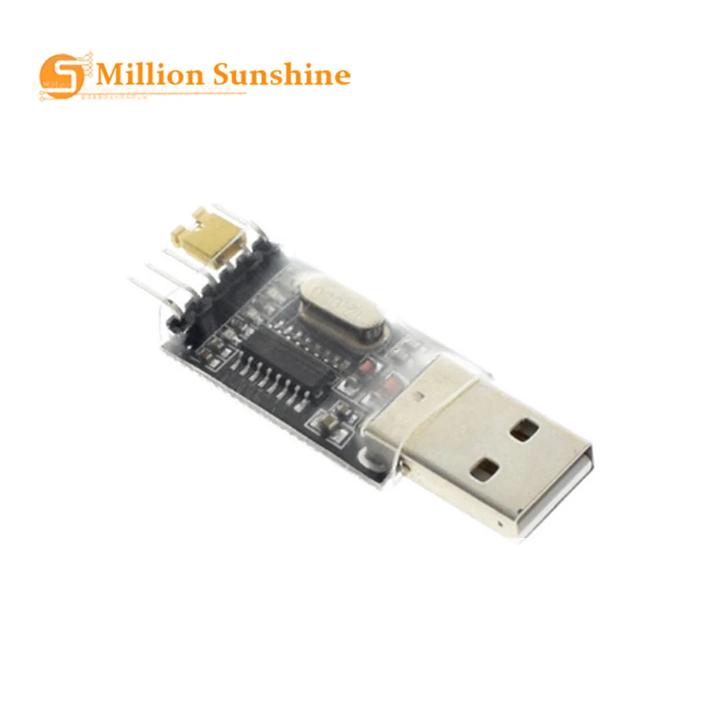 Модуль CH340 с USB на TTL CH340G небольшая пластина для щетки плата микроконтроллера STC