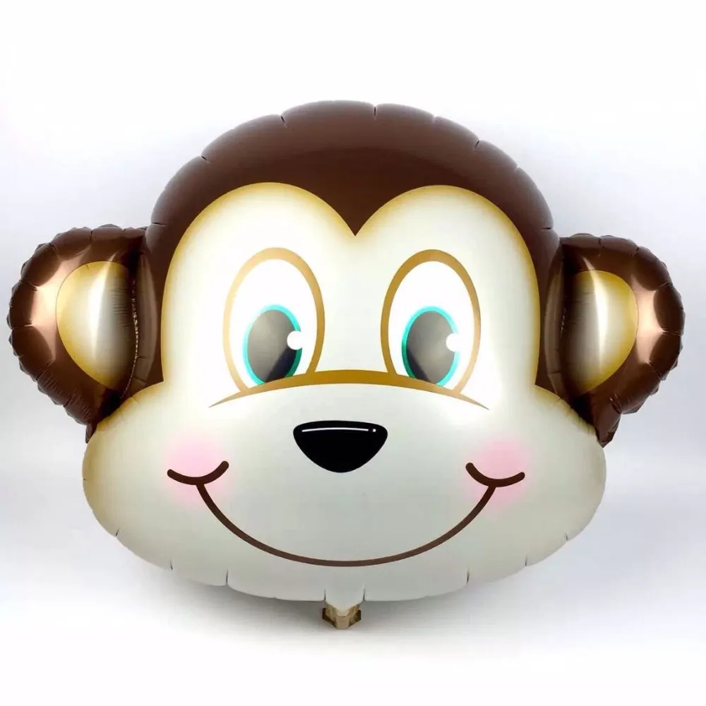 1 шт. фольгированные воздушные шары в виде животных для тематической вечеринки