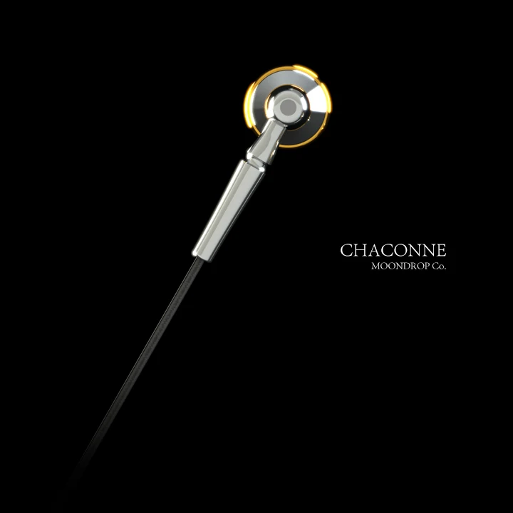 Флагманские наушники Moondrop чакнн с плоской головкой динамические титановым