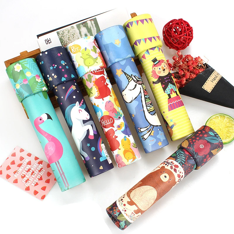 Вращающийся калейдоскоп Монтессори необычный мультяшный принц Детская