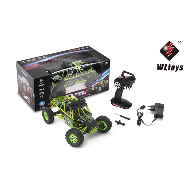 

WLtoys 12428 1/12 4WD 2.4G 50km/h Electric Brushed Crawler RC Buggy Off-road Climbing Car Remote Control Racing Car Toy