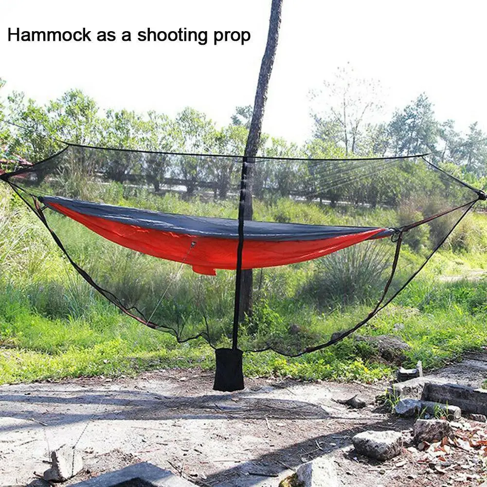 На открытом воздухе простая настройка путешествия портативный гамак Москитная