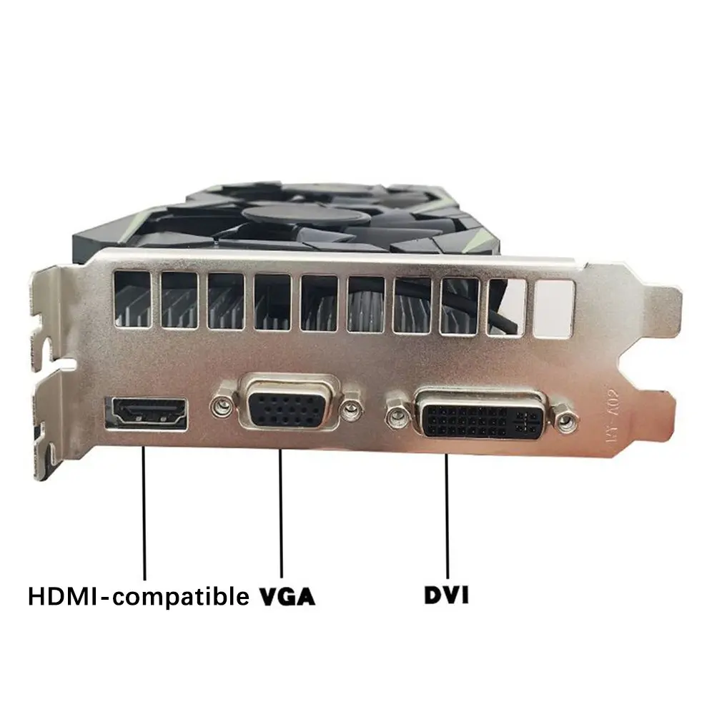 

Professional GTX1050TI 2GB DDR5 Gr Hics Card Green 128Bit HDMI-Compatible DVI VGA GPU Game Video Card For NVIDIA PC Gaming