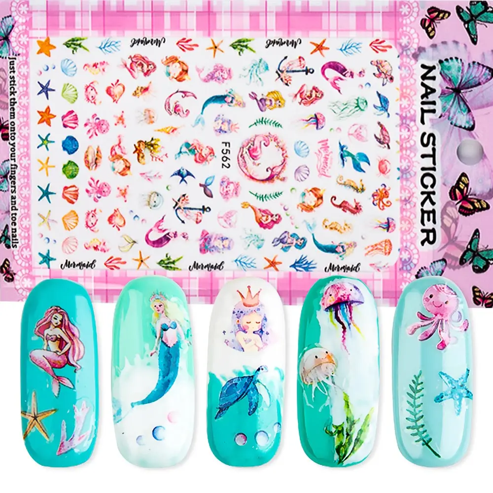 04 LadyMisty 3D стикер для ногтей DIY Love Letter с волнообразными линиями слайдер для ногтей наклейка клей для ногтей Наклейка для ногтей Слайдеры для маникюра наклейка - Цвет: 04