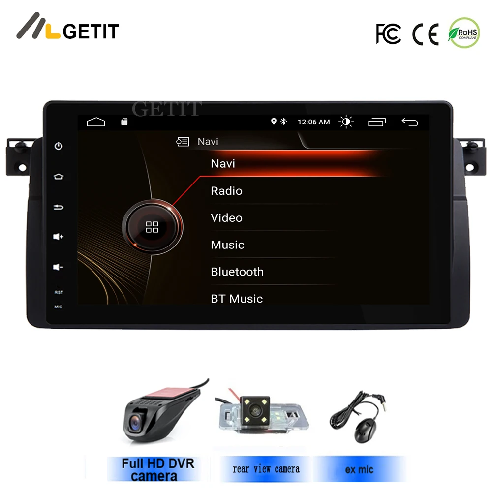 Автомобильный мультимедийный плеер DSP Android 10 стерео радио GPS Авторадио система