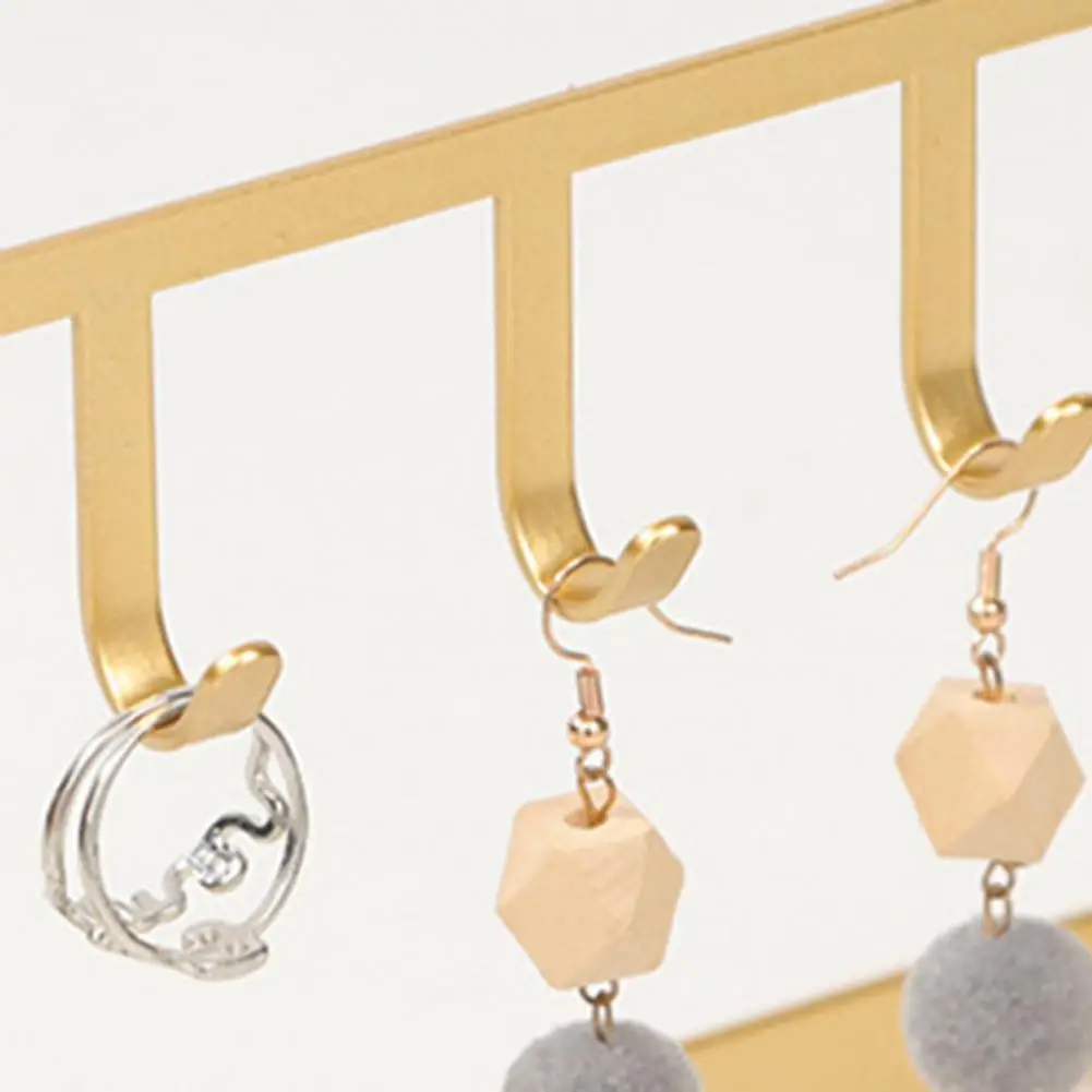 Подставка для демонстрации ювелирных изделий двухслойный держатель сережек из