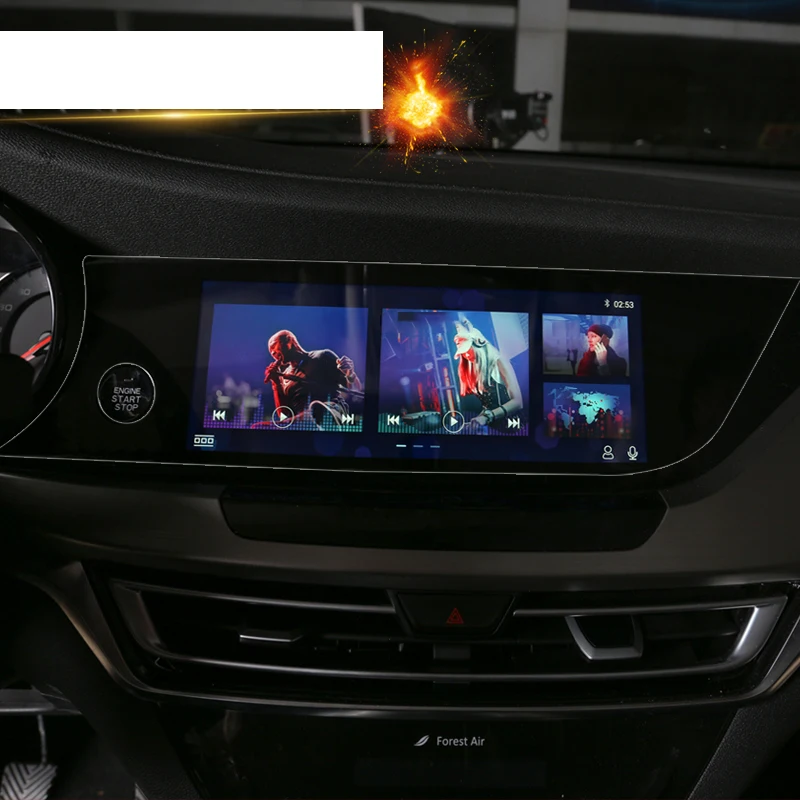 Lsrtw2017 для Changan Cs35 плюс Автомобильный навигатор gps экран защитная пленка наклейка