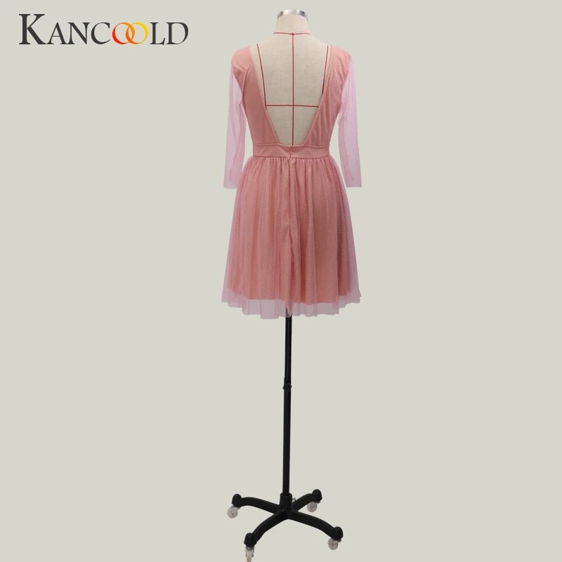 KANCOOLD dress Fashion Women Summer Sleeveless Backless 0-Neck Formal Dress Sexy Ball Gown party new women 2019jul25 | Женская одежда