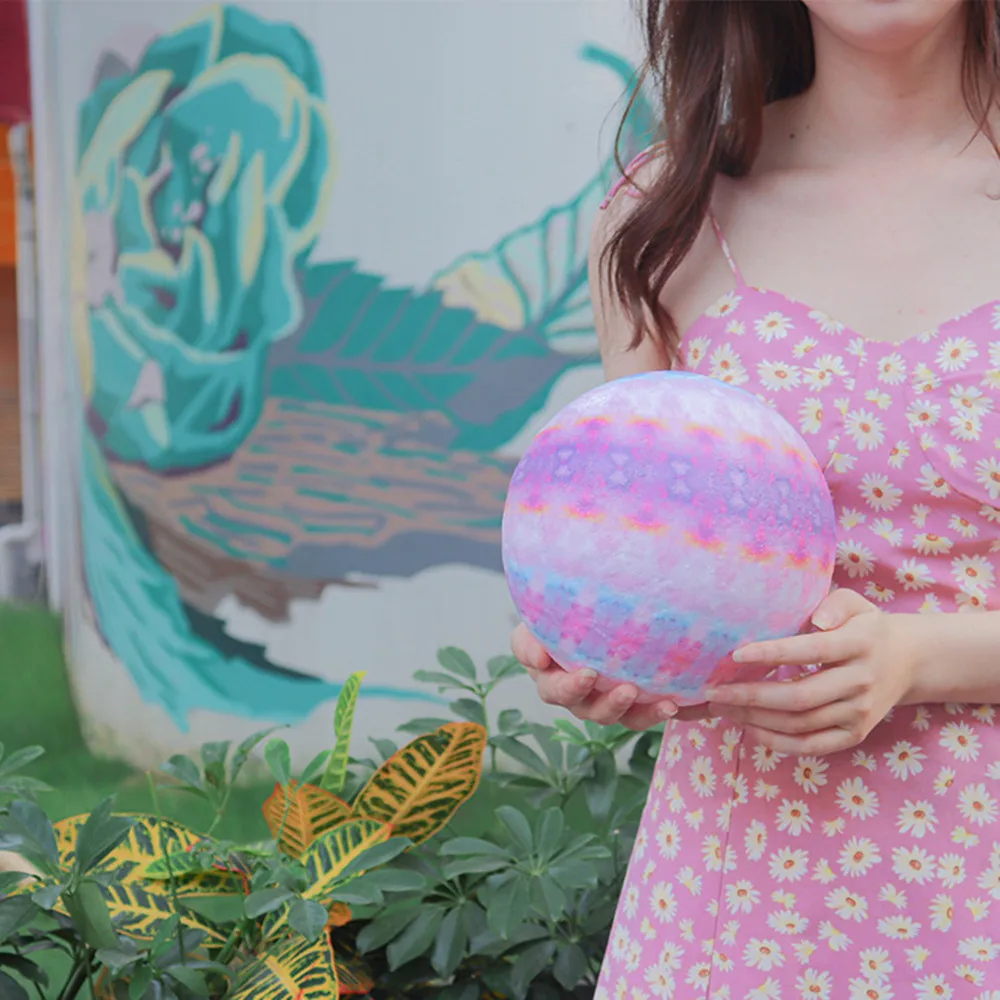 Лампа Галактическая с 3D-принтом в виде звезды и Луны 15 см зарядка по USB яркая 2020 г. |