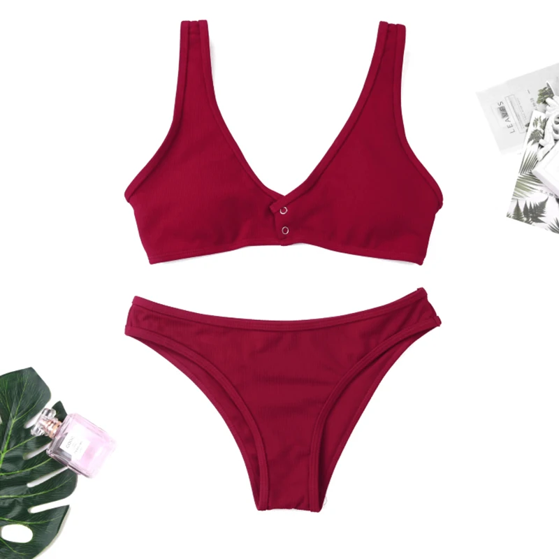 Бикини женский купальник Женский танкини широкий плечевой ремень быстрое