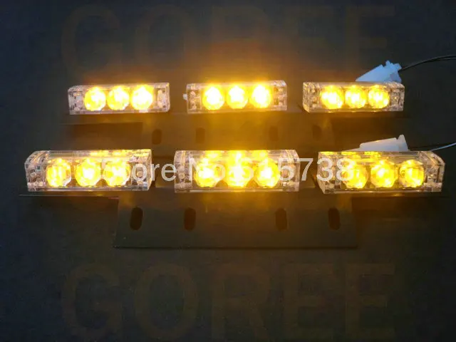 2X9 светодиодный автомобильный Автомобильный предупредительный светильник