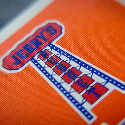 Колода карт винтажные тактильные Nuggets Jerry (оранжевый) игральные карты | Спорт и