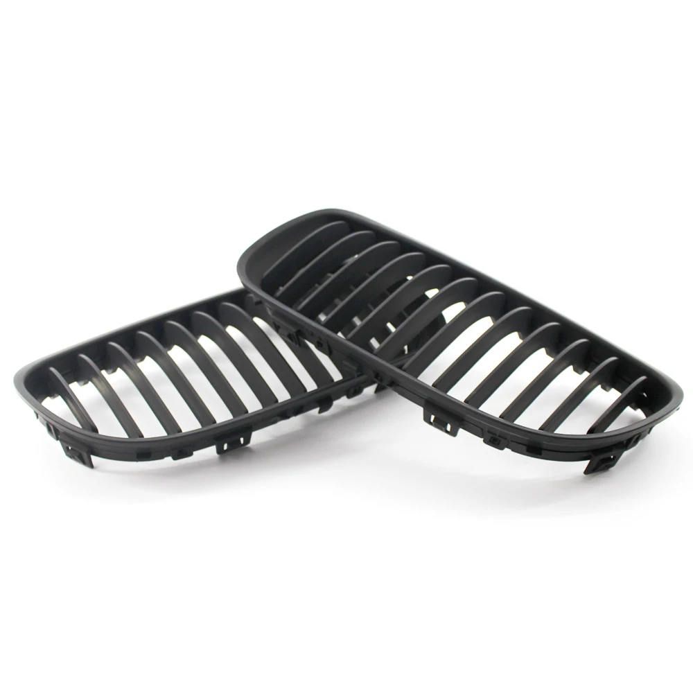 Аксессуары для стайлинга автомобиля Передняя решетка почек гоночная матовая