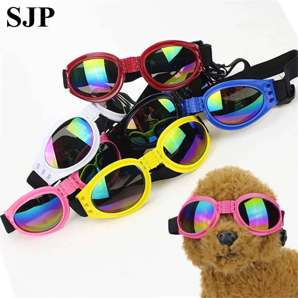 Оптовая продажа с фабрики складные ПЭТ очки для собак Солнцезащитные собачьи