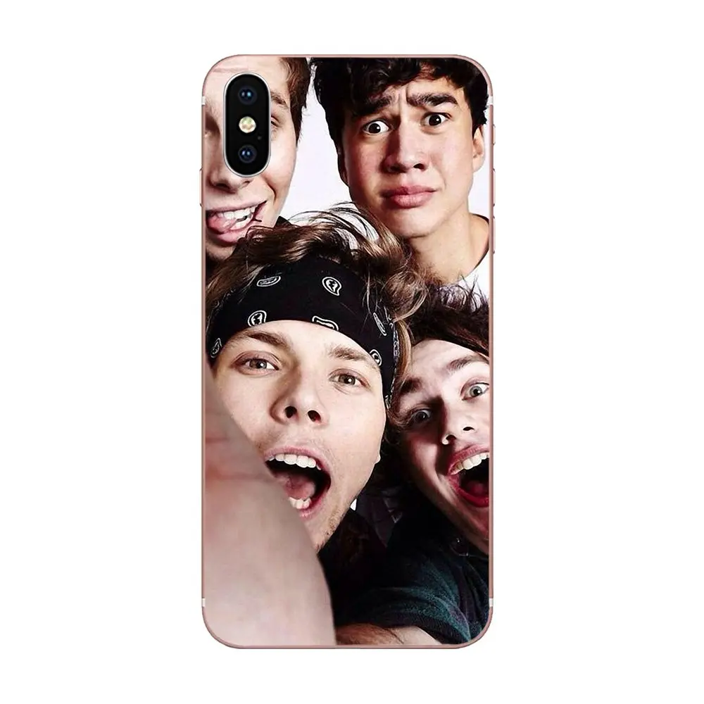 Чехлы для телефонов с рисунками люка Хеммингс из песни группы 5 Seconds Of Summer 5sos
