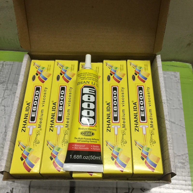 Высокое качество E8000 Клей 50 мл Многоцелевой Эпоксидной Смолы Diy Ювелирные изделия