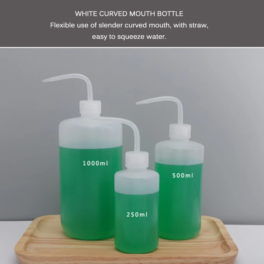 Лейка Мягкие бутылки воды клюв заливки инструмент для чайника 1000 мл суккуленты