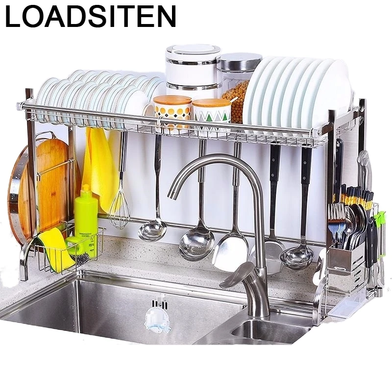 Platos блюдо губка держатель Keuken Cosas De раковина из нержавеющей стали Cocina Organizador