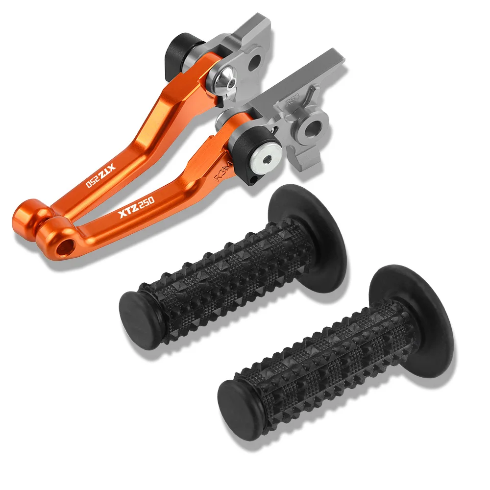 

Dirt Bike Handle grips handlebar grip & Brake Clutch Lever FOR YAMAHA XTZ250 2008 2009 2010 2011 2012 2013 2014 2015 2016 2017