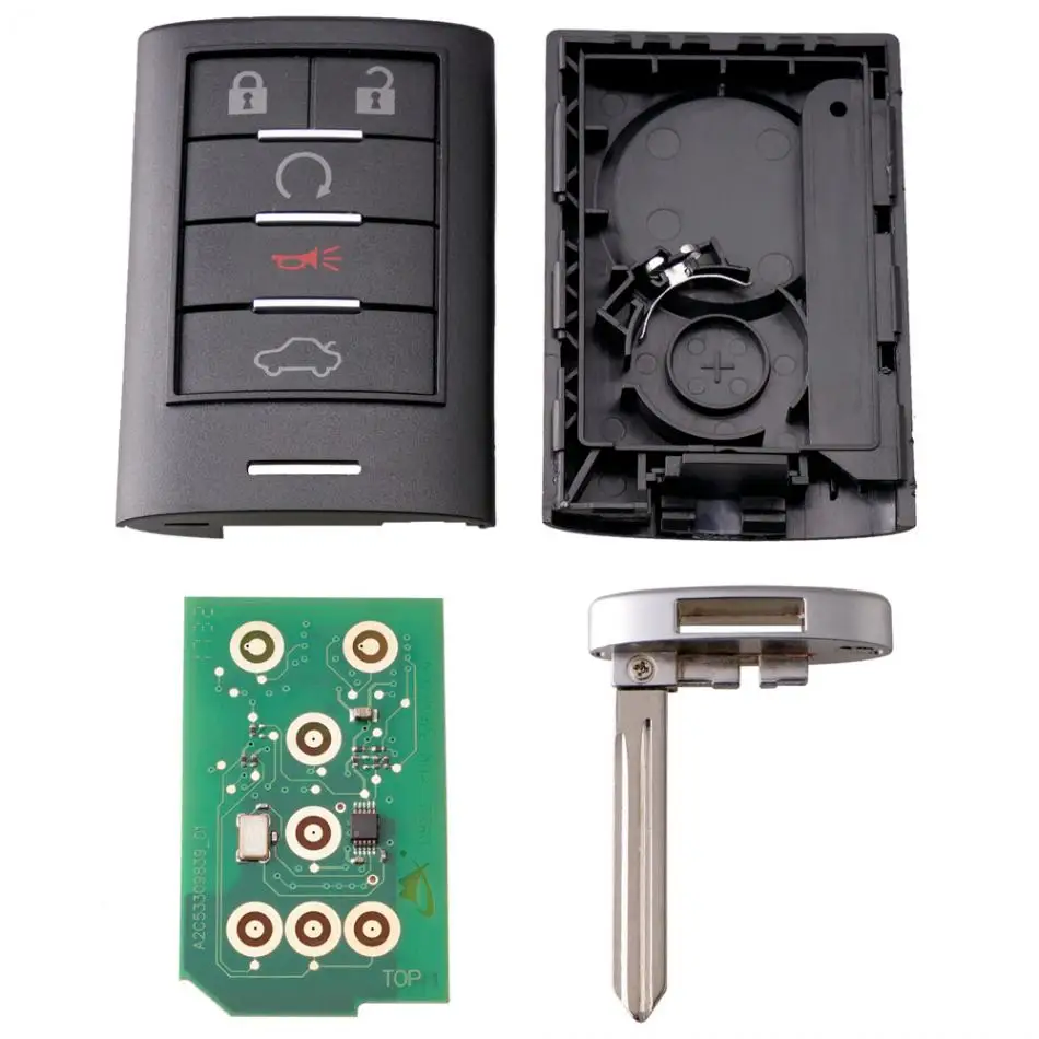 Авто ключ Замена 315 МГц 5 кнопок дистанционного управления без ключа брелок
