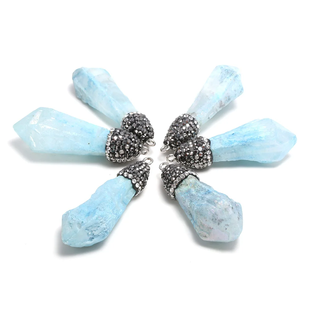 

1 шт. подвески из натурального камня неправильной формы, изысканный Шарм для изготовления ювелирных изделий своими руками, ожерелье, серьги,...