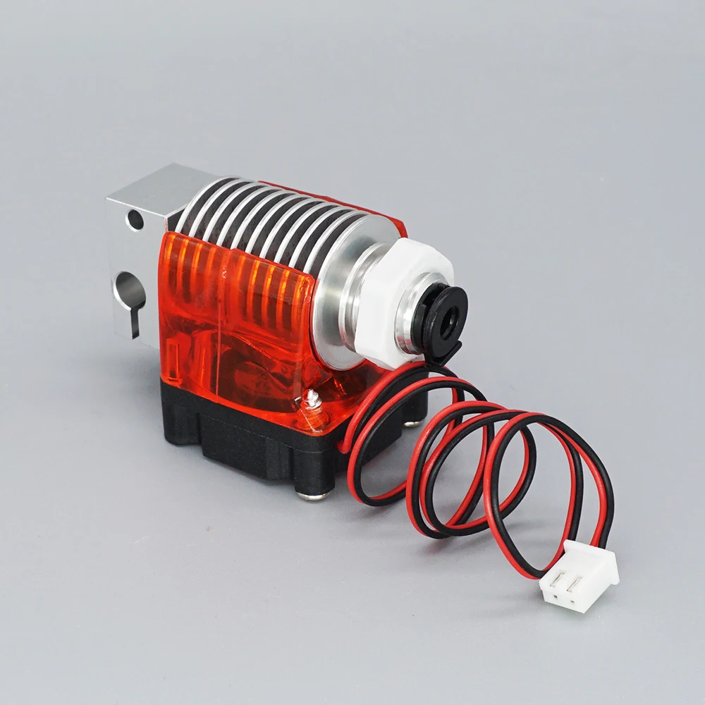 3d printer parts hot end kit high temperature version v6 hotend 0 41 75mm j head remote extruder 12v 24v heating pipe free global shipping