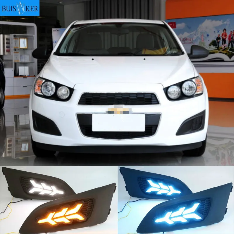 1 набор Автомобильный светодиодный DRL светильник дневного Дневной с Поворотная