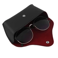 vintage faux leather sunglasses eyeglasses storage holder eyewear glasses box