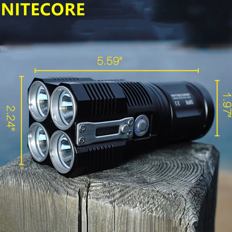 Продажа 100% Оригинальный перезаряжаемый фонарик NITECORE TM28, 6000 люмен, диапазон 655 м, 107200, мощфонарь фонарик для наружного освещения Pаспродажа 100% Оригинальный перезаряжаемый фонарик NITECORE TM28, 6000 люмен, диапазон 655 м, 107200, мощфонарь фонарик для наружного освещения