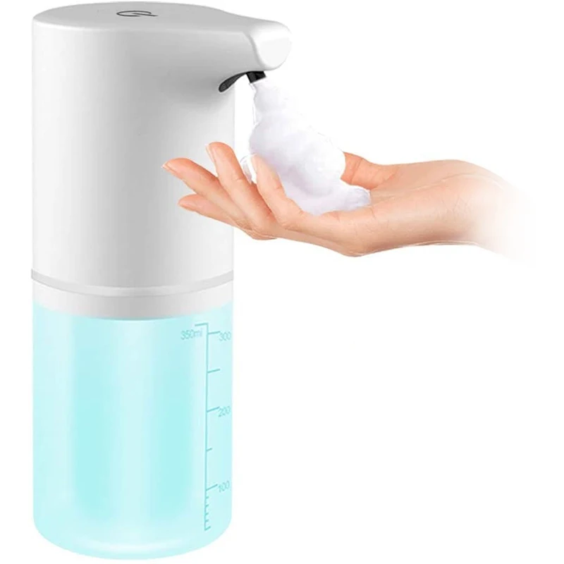 

Automatic Foaming Soap Dispenser, Touchless Hand Soap Dispenser, USB Automatic Soap Pump for Hand Washing 12Oz/350Ml