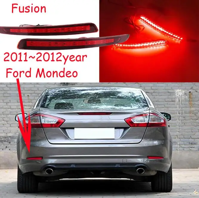 2011 to 2012year 2008~ 2018y автомобильный bupmer задний светильник forMondeo Fusion Задний фонарь тормоза светодиодный автомобильные аксессуары taillamp для Mondeo fusion задний светильник - Цвет: 2011 to 2012year