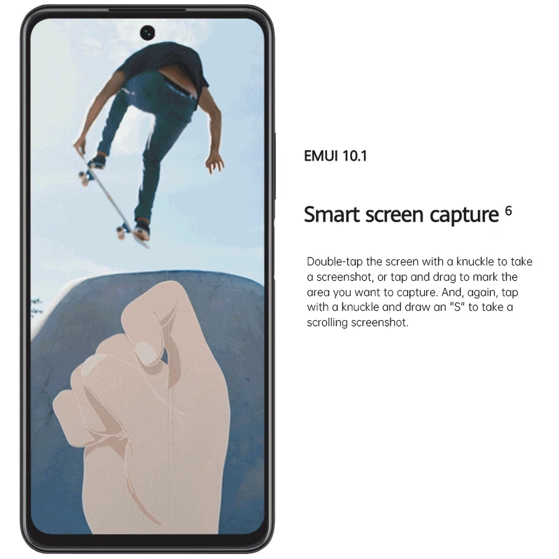 Huawei P Smart 2021 глобальная версия 4 Гб оперативной памяти 128 ГБ 5000 мАч батарея 6 67