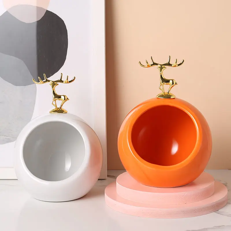 

ins wind doorway put the key storage box Nordic creative living room coffee table desktop bedroom sundries jewelry box