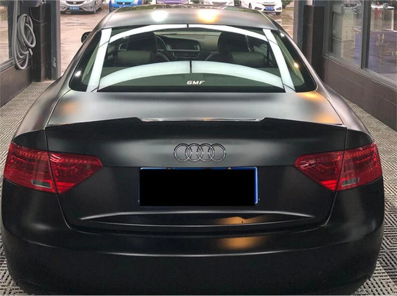 Carbon Fiber Spoiler For AUDI A5 S5 RS5 B8 2008 2009 2010 2011 Sportback Coupe Wing Lip Spoilers High Quality M4 Car Accessories |