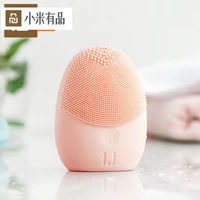 xiaomi sonic facial cleanser brush mini electric massage washing machine waterproof silicone deeply face clean skin care tools