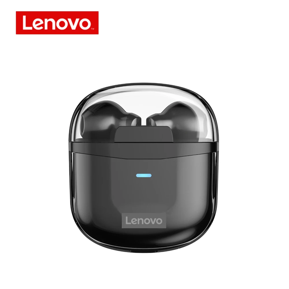 

Lenovo XT96 Wireless Earbuds Bluetooth-compatible Earphone with Built-in Mic Transparent Charging BOX Design