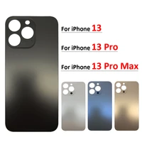 new battery back cover rear door for iphone 13 pro max back cover housing sticker adhesive black grey blue gold silver white