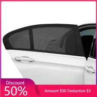 2pcs car styling accessories sun shade auto uv protect curtain side window sunshade mesh sun visor protection window films