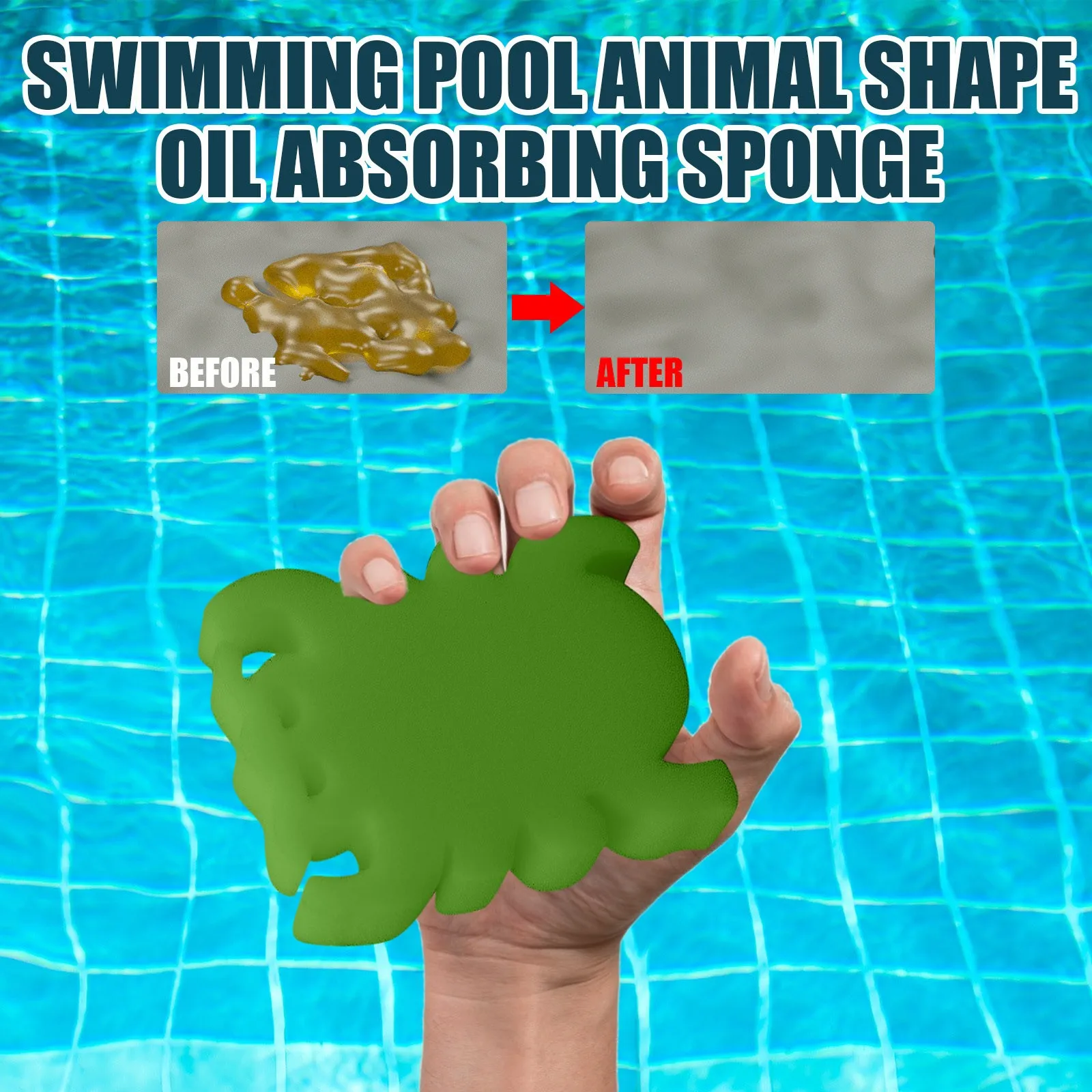 

10 шт., масляная поглощающая губка, насадка, плавающая горячая ванна, фильтр для дома, спа, бассейна, очистители, Высокоэффективная губка для ф...