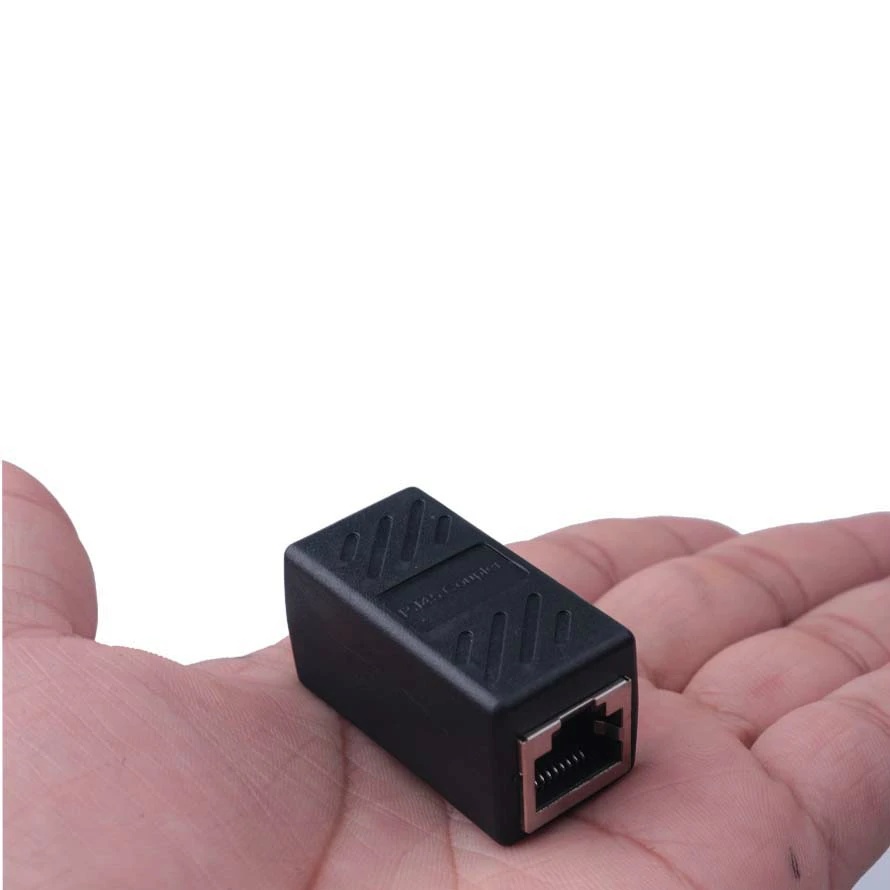 RJ45 Female To Network Ethernet LAN Splitter Connector Transfer Head Adapter Coupler | Безопасность и защита